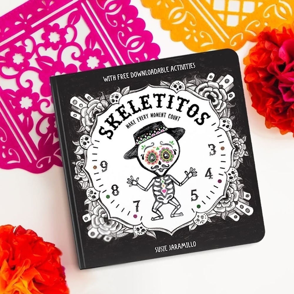 New Skeletitos Kids Learning Book - Black and White